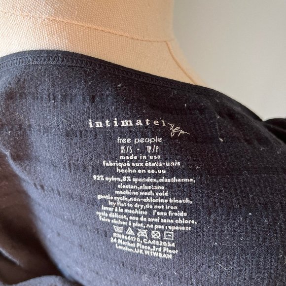 Intimately FP Square One Seamless Camisole in Black - Picture 9 of 10